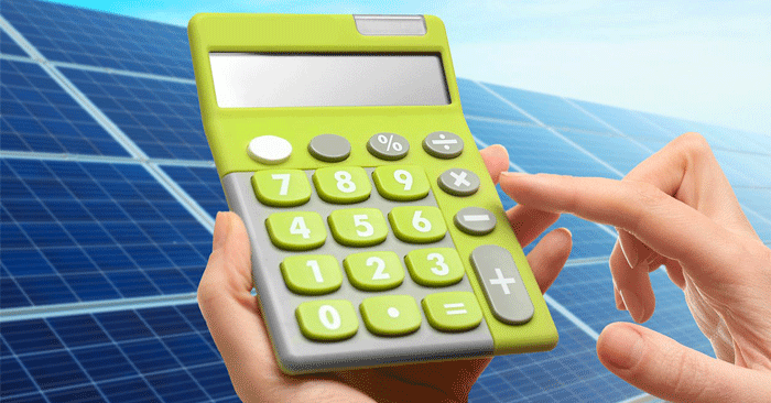 حسابات الطاقة الشمسية