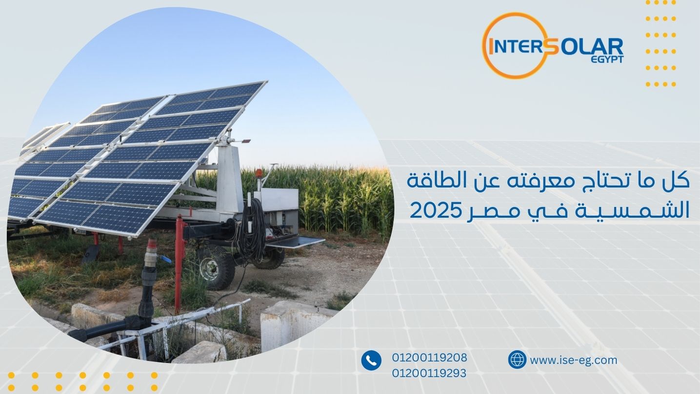 كل ما تحتاج معرفته عن الطاقة الشمسية في مصر 2025