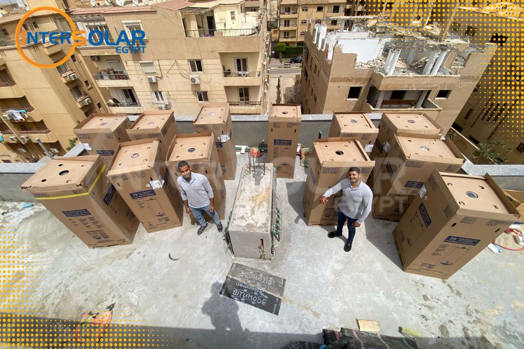 غلايات الغاز من إنترسولار إيجيبت