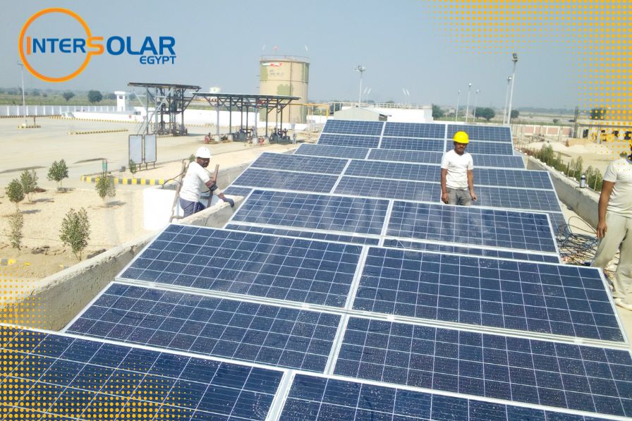 تركيب الطاقة الشمسية للمصانع أعلى جودة وبالضمان من إنترسولار إيجيبت ٢
