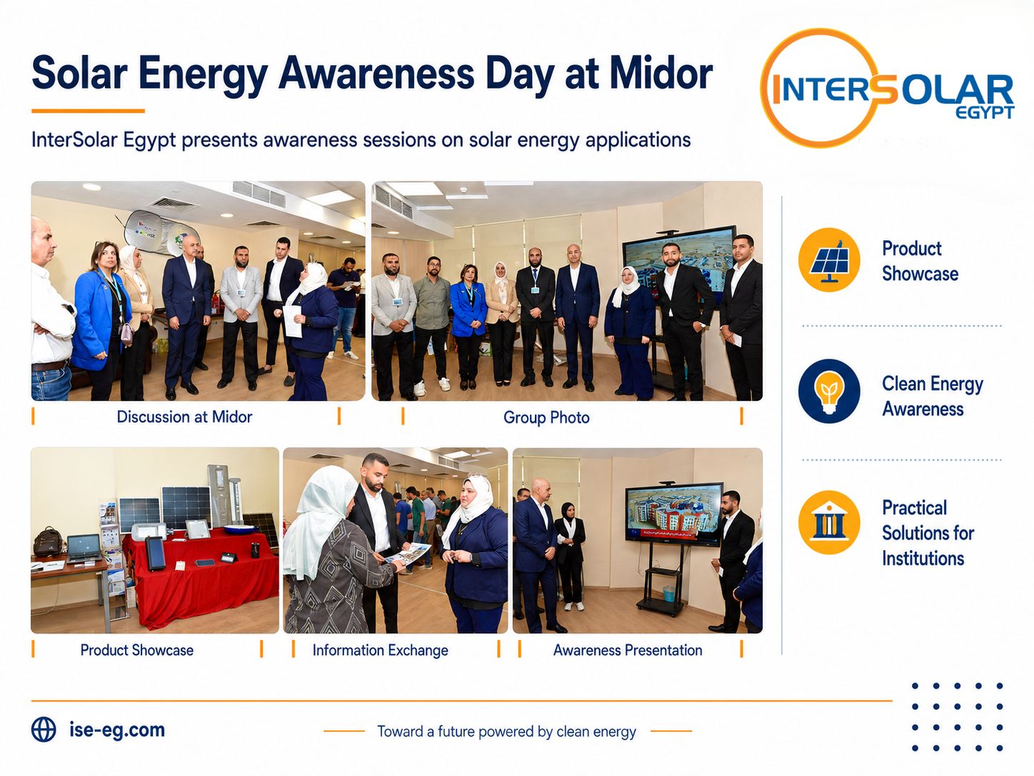 InterSolar Egypt Participates in Solar Energy Awareness Day at Midor Petroleum